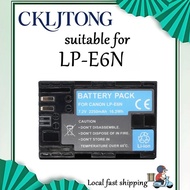 Suitable for Canon LP-E6N camera battery EOS R5 R6 R5C R7 70D 60D 80D 5D3 5D4 90D 7D 6D2 5DRS (CKLJT
