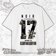 24H SHIP N9THNOVA skull pattern English print T-shirt NOIR EST TWD THOUSAND SEVENTEEN APPAREL CO