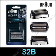 Braun 32B Foil Cutter Replacement Head Shaver Cassette Foil Cutter with MicroComb