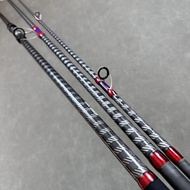 6JMN Original Original Seehoo 3 Piece 15ft 4.5m Carbon Long Cast Shore Rod Beachcasting Rod Spinning
