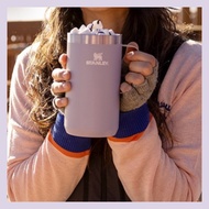 STANLEY Everyday Camp Mug 354ml Vacuum Insulated Coffee Mug Cream Gloss Rose Quartz Purple Dust Blac