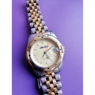 Ellesse Watch Silver Gold Date