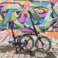 sepeda lipat united trifold 3s upgrade second/bekas not pikes/brompton