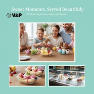 [V&P-t] Acrylic Serving Plates Banana Split Bowls Durable Food Storage Container Reusable Dish for S