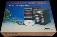Vintage 12-Slot Compact Disc Rack  復古 12 格 CD 收納架