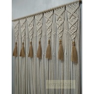 Macrame Door Window Curtain 90x160cm