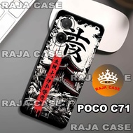 Rc14/Softase rubber poco C71 - Men's Motif - Case poco C71 - Casing poco C71 - Silicone poco C71 coo