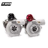 TBO GTX2860R-47 Ball Bearing Turbo T25 5-Bolt AR.64 Wastegate 360HP SR20 4G63 1JZ VTEC