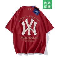 เสื้อยืดแขนสั้นผ้าฝ้ายแท้คู่รัก Outlet Official Discount Pure Cotton Short Sleeve T-Shirt ฤดูร้อน 20