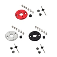 danglan-MN78 Gearbox Transmission Gear Set Motor Pinion Gear 370 Motor Bracket for MN78 MN82 1/12 RC