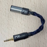 PW audio Orpheus 3.5插頭轉4.4母