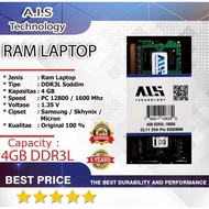 RAM 4GB / 8GB DDR3L 8 GB PC 12800 / 1600MHz UNTUK LAPTOP ACER ASUS
