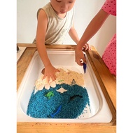 Sensory toys: ocean Sensory play. Educational and montessori toys