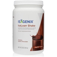 Isagenix IsaLean Shake - Complete Superfood Meal Replacement Drink Mix for Healthy Weight Loss and Lean Muscle Growth - 854 Grams - 14 Meal Canister (Creamy Dutch Chocolate Flavor)