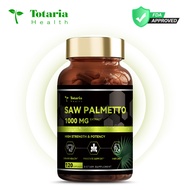 Totaria Kapsul Saw Palmetto Premium - Bantu Kesehatan Prostat Kurangi Sering Kencing Malam & Rambut 