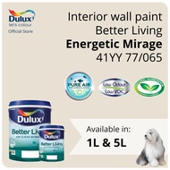Dulux Interior Wall Paint - Energetic Mirage (41YY 77/065) (Better Living) - 1L / 5L