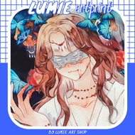 [June] decorative artprint, souvenir a5 watercolor painting illustration