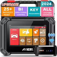 【ANCEL】V6 PRO OBD2 บลูทูธเครื่องสแกนเนอร์ Bi-Directional Control IMMO A/F EPB ABS 25 รีเซ็ต Auto Sca