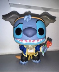 funko pop 1459 史迪仔 stitch as beast 美女與野獸 figures 擺設