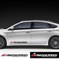 MERAH Mazda Speed Racing Cutting Car Sticker - 30x5 cm, White, Grey, Red, WATERPROOF MATERIAL