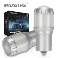 MAXGTRS 2x 1156 BA15S P21W LED No Fan Error Free Hyper Flash PY21W BAU15S T20 7440 W21W LED Bulb Car