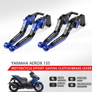 For Yamaha AEROX 155 NVX 155 2015-2024 2025 Clutch Lever Brake Lever Set Adjustable Folding Handle L