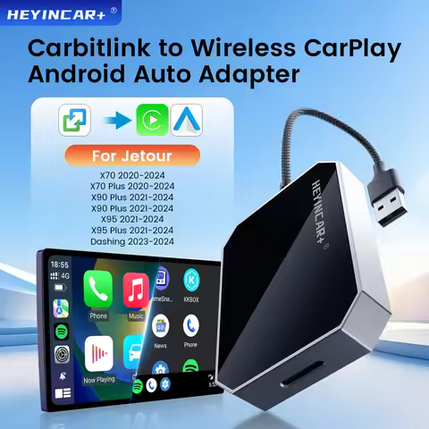 2026 HEYINCAR For Jetour X70 X95 X90 Dashing Carbitlink Easy Connect Adapter CarPlay Android Auto Wi
