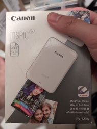 Canon inspic PV-123A Mini Photo Printer 迷你相片印表機