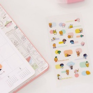 Kakao Friends Diary Deco Sticker/Calendar/Planner Decoration