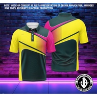 【FREE CUSTOM】SSLG Full Sublimation Unisex Polo Shirt