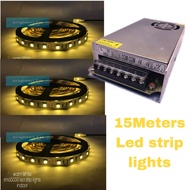 ☑15meters Warm white smd5050 Led strip Lights for Ceiling Cove Lighting