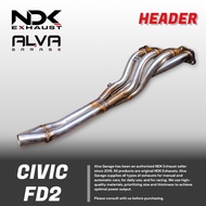 HONDA CIVIC FD2 421 HEADER RACING CARknalpot CIVIC FD2 NDK EXHAUST BRAND