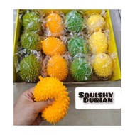 DURIAN SQUISHY TOY 1 PCS / STRESS SQUISHY FIDGET TOY / STRESS RELIEVE SQUEEZING TOY DURIAN TOY
