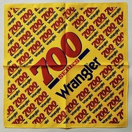 Yellow 700 Series Wrangler Bandana Cotton, 21 x 21 inches