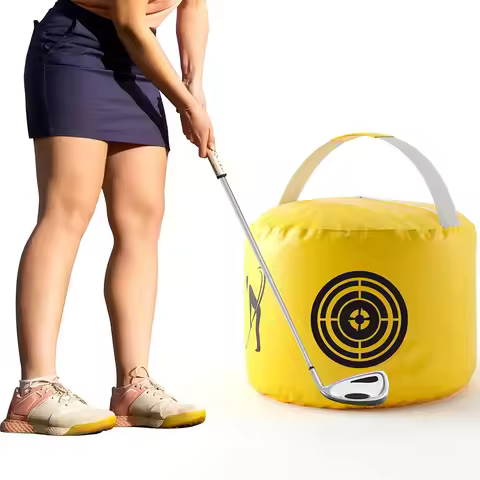 Golf Swing Trainer Impact Bag, Golf Hitting Bag for Beginners Swing Practice Training Equipment