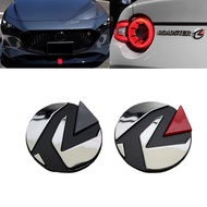 1PC Car Emblem Universal Front Grill Badge Decal Rear Trunk Tailgate Body Styling Sticker For Mazda 