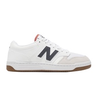 New Balance BB 480 Low NB Men's Shoes Women's White Gray Rubber Sole Casual [YUBO] BB480LFD-D