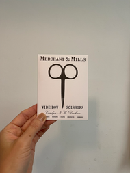 英國美型 Merchant and Mills 純黑工藝/縫紉用剪刀