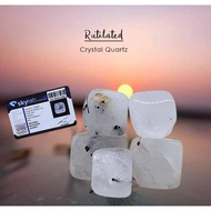 Crystal Healing Rutilated Quartz Stone (BC71)