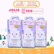 4 Bịch Bỉm tã quần giá rẻ bỉm JOLIE xuất Anh Quốc Cao Cấp- mềm mỏng thấm hút tốt đủ size từ M đến 4X