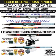 JORAN TEGEK KOLONG ORCA TJL & ORCA XIAGUANG - RUAS PENDEK: 40 CM - PILIHAN PANJANG : `180 - 210 - 24