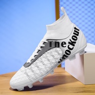 HUACHUANG Men and Women Football Shoes MG Multi-Ground Football Boot Size 32-48