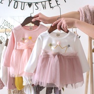 Baby Girl Crown Dress for Girl 1 Year Birthday Dress 2019 New Fashion