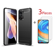 [3 Pieces Tempered Glass] LANLIN For Redmi Note 11 Pro 4G Redmi Note 11 Pro 5G Note 11 Pro Plus Phon