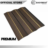 Premium Fluted Wood Panel WPC Panel Fluted Wall Panel Fluted panel Wall Panel Board/ [Ready Stock]