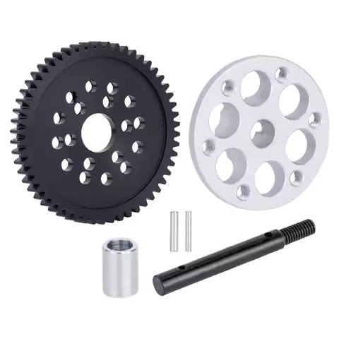 56T 32P Spur Gear & Slipper Eliminator Set for 1/10 RC Crawler Axial SCX10 II Vanquish VS4-10 High-P