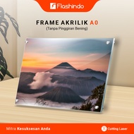 A0 Standard Acrylic Wall Frame 118.9x84.1 cm || Minimalist Room Photo Frame