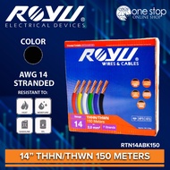 ROYU by OSOS THHN/THWN Stranded Wire 2mm² AWG14 Stranded 150 meters Pure Copper