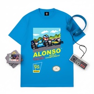 KARIMAKE T-Shirt Distro Unisex Image F1 FERNANDO ALONSO RENAULT 2005 2006