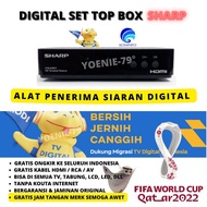 Set Top Box Sharp - TV Digital - Alat Penerima Siaran Digital Sharp -